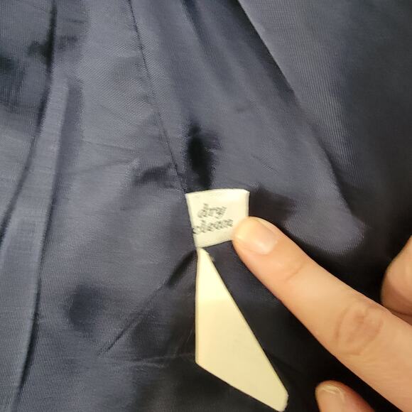 Vintage 1950s–1960s Pendleton 100% Virgin Wool Navy Lined Jacket USA Made - Picture 12 of 14